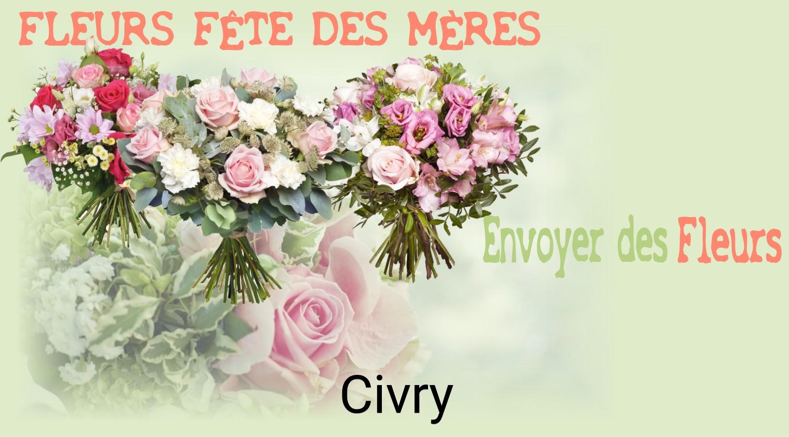 Bouquet de Fête des Mères livré à Civry